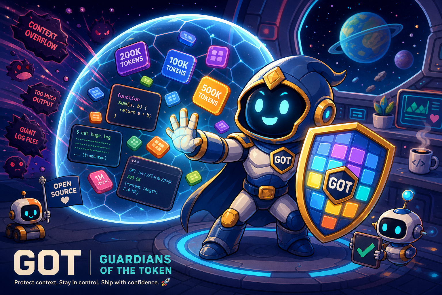 Guardians of the Token project illustration